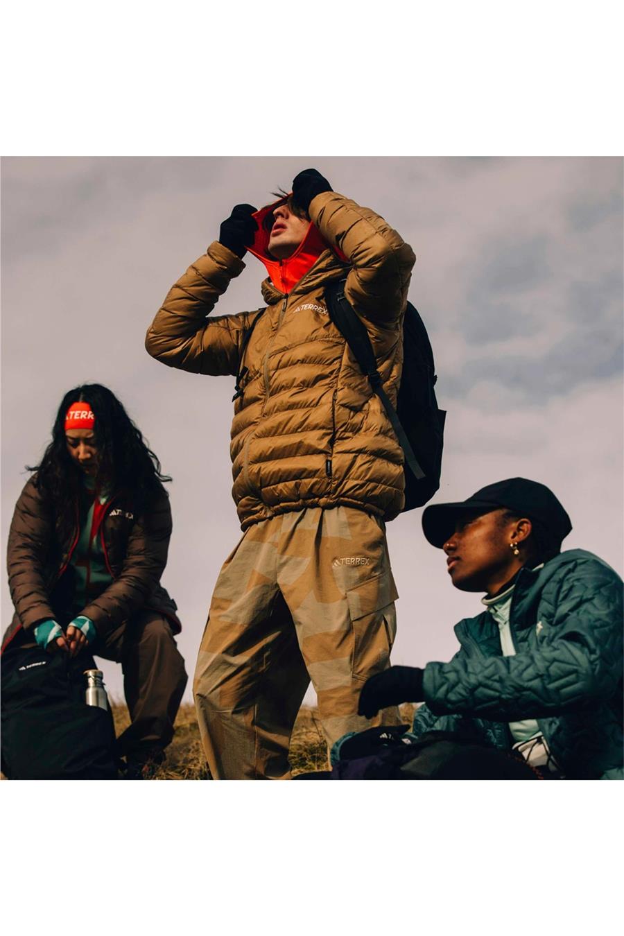 adidas Kadın  Kahverengi  Mont W XPR DOWN J JL5583