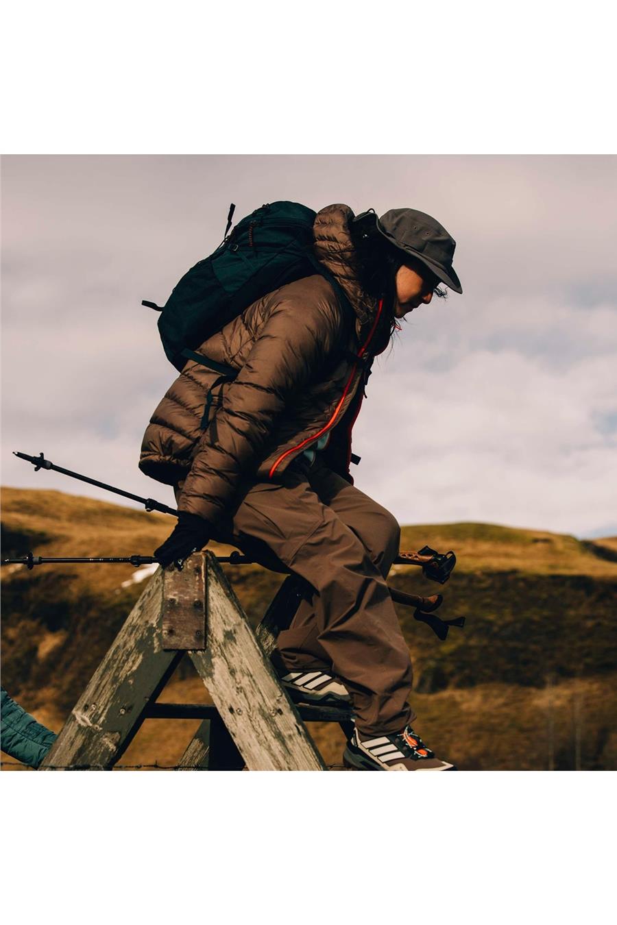 adidas Kadın  Kahverengi  Mont W XPR DOWN J JL5583