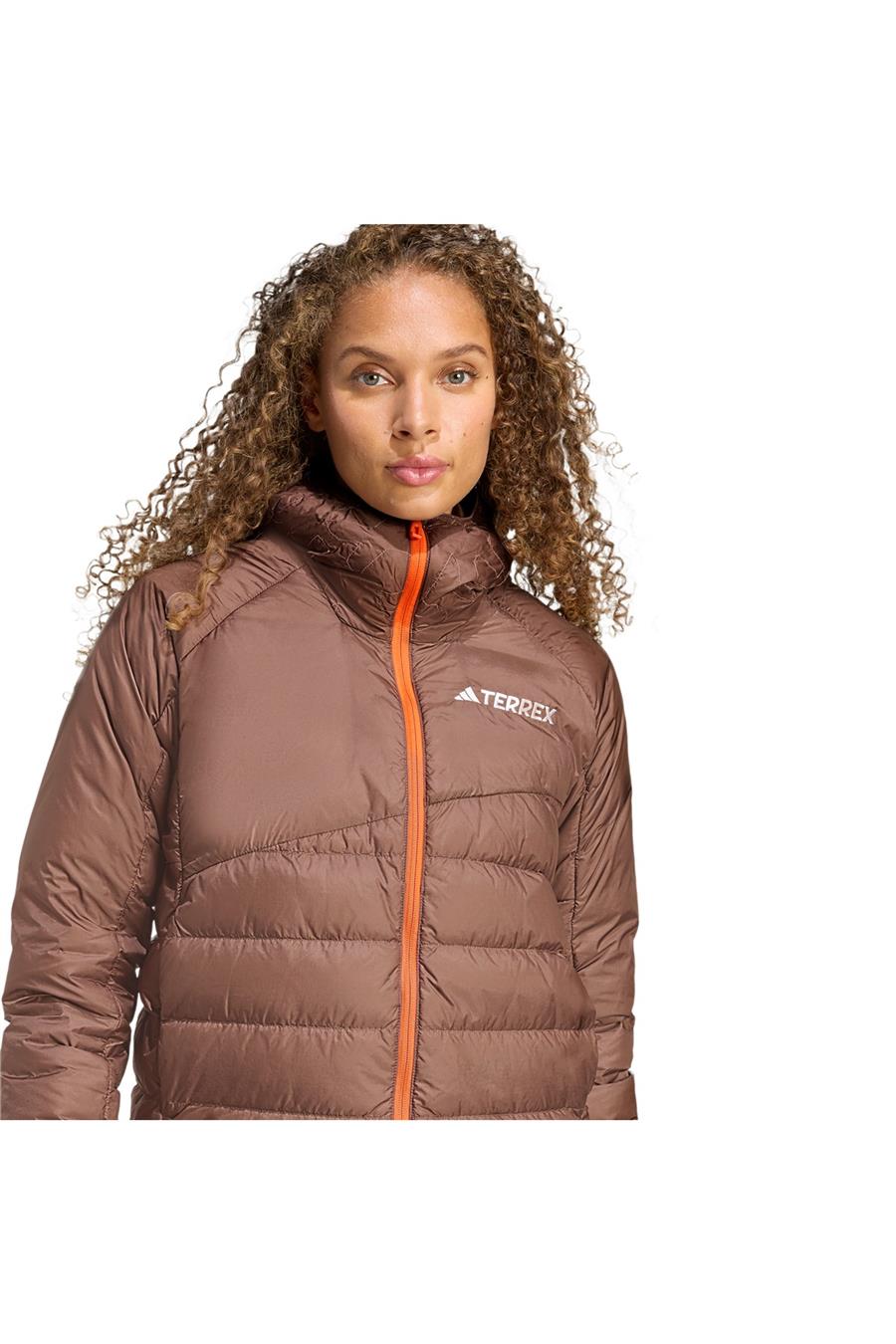 adidas Kadın  Kahverengi  Mont W XPR DOWN J JL5583