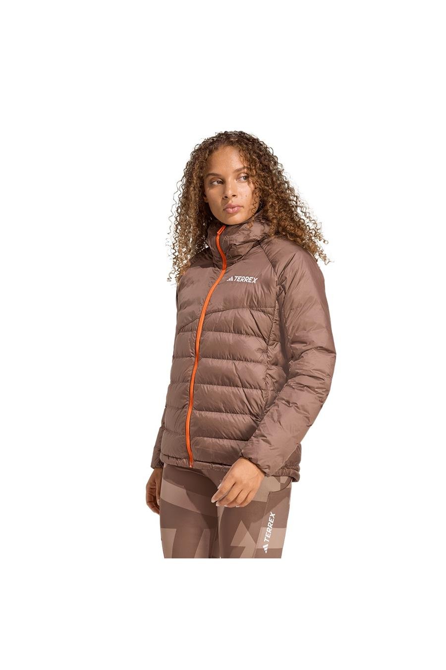 adidas Kadın  Kahverengi  Mont W XPR DOWN J JL5583