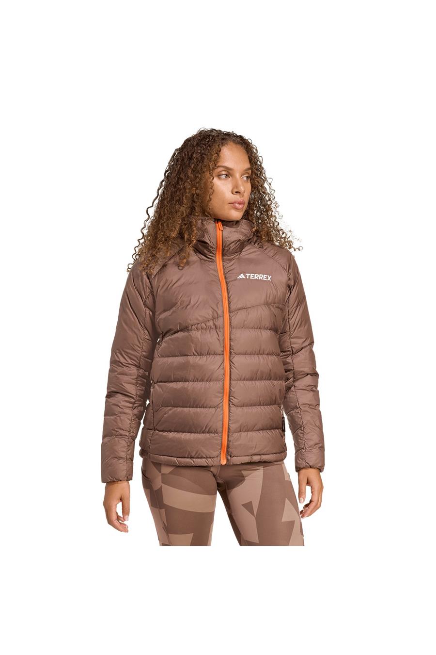 adidas Kadın  Kahverengi  Mont W XPR DOWN J JL5583