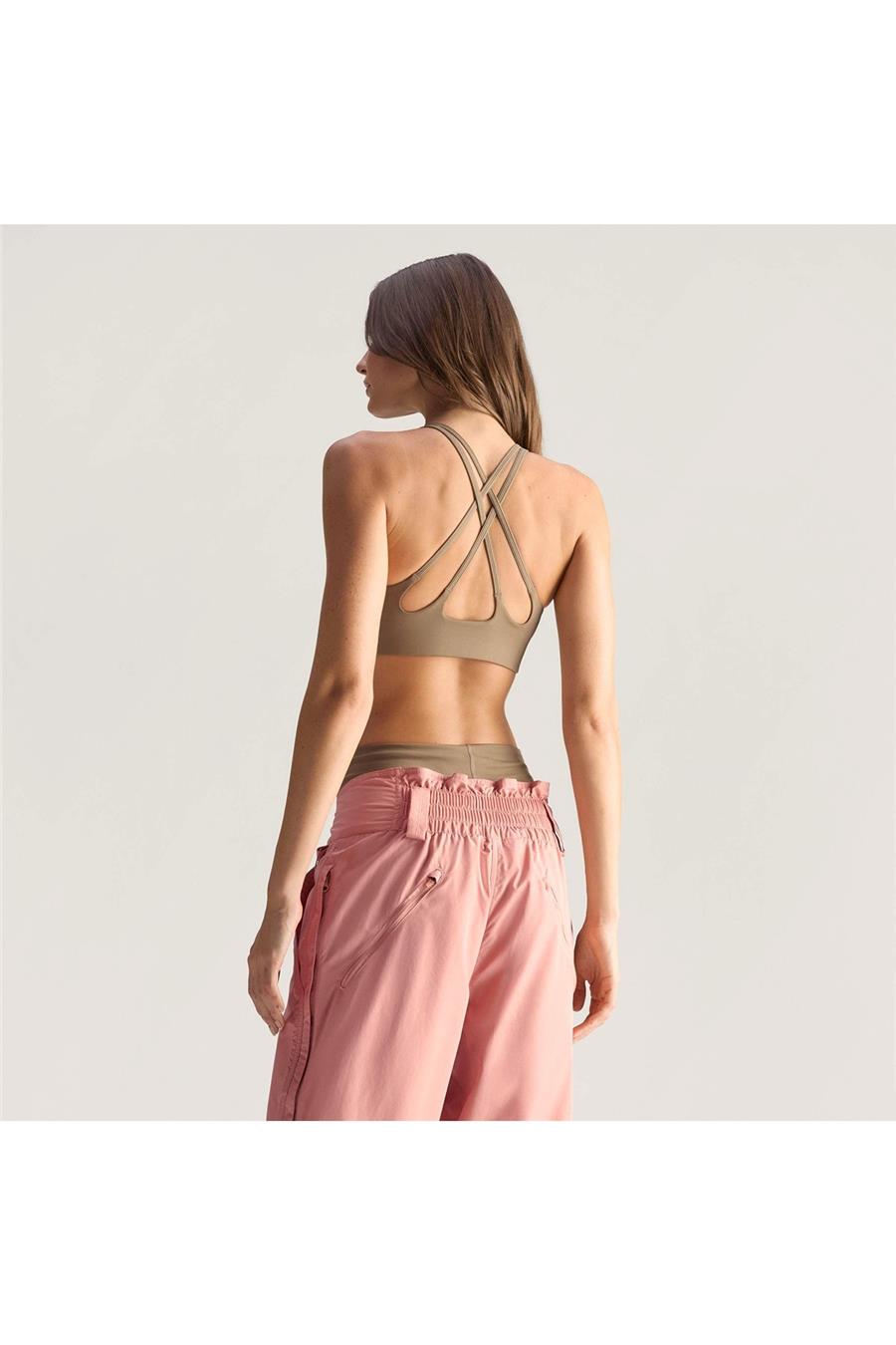 adidas Kadın  Kahverengi  Sporcu Sütyeni aSMC TST BRA JW1996