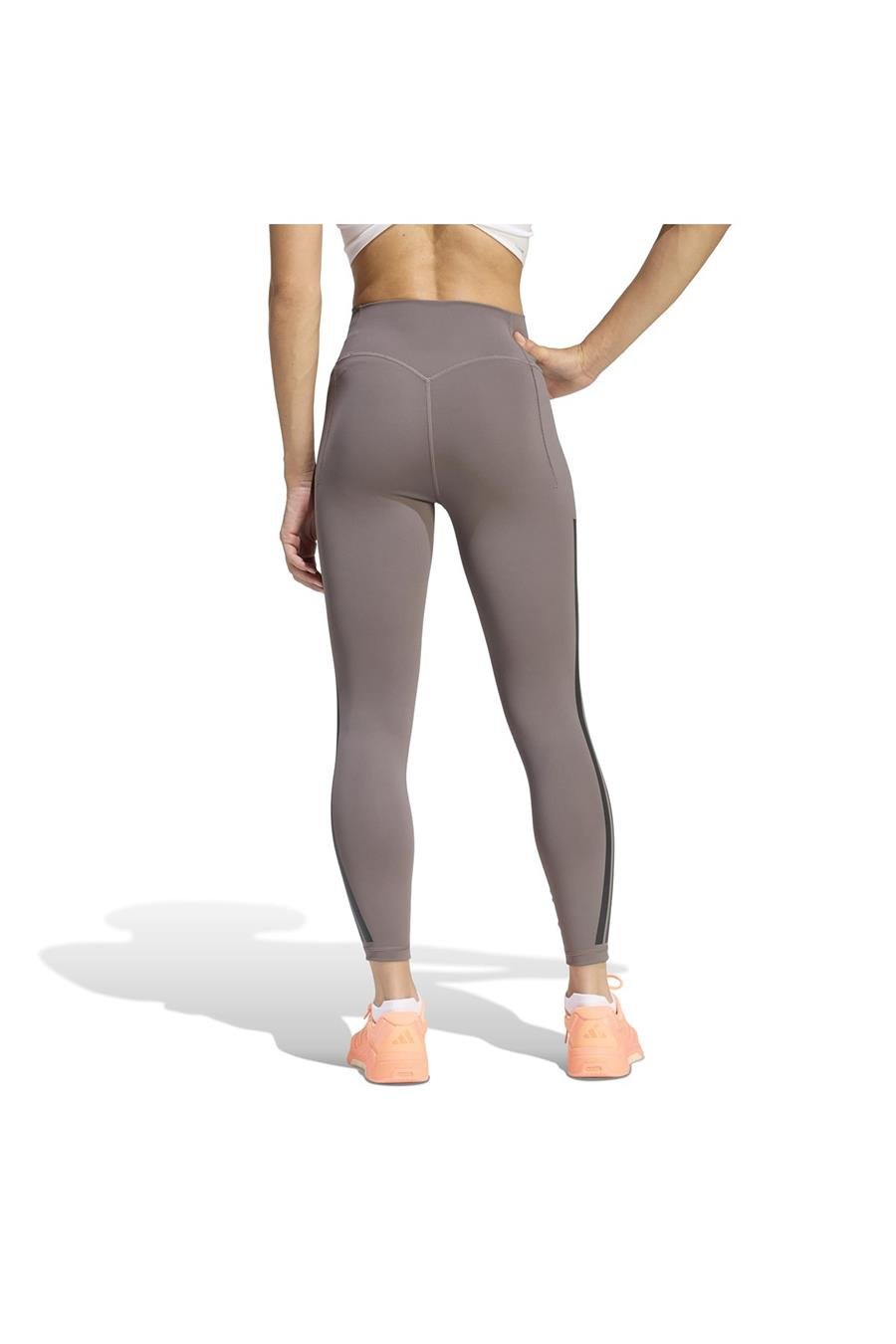 adidas Kadın  Kahverengi  Tayt OPT 3S 7/8 L KE7530