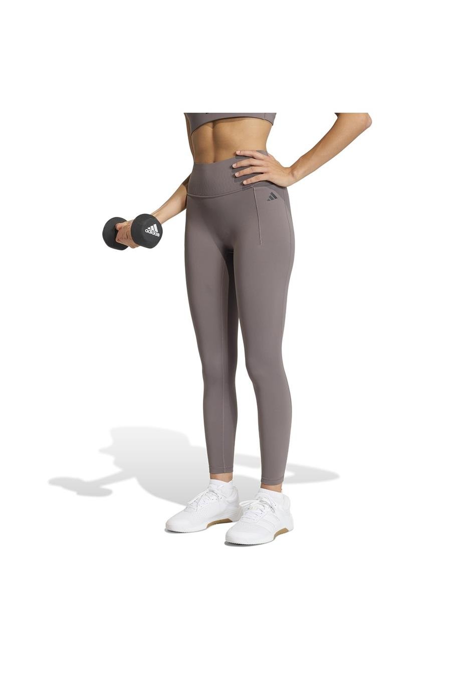 adidas Kadın  Kahverengi  Tayt OPT PL 7/8 L JZ1269