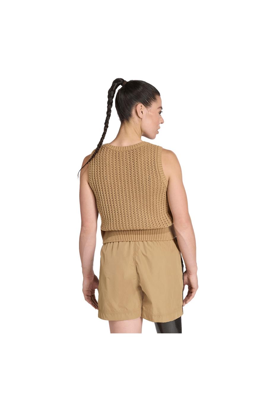 adidas Kadın  Kahverengi  Yelek KNITTED VEST JW4994