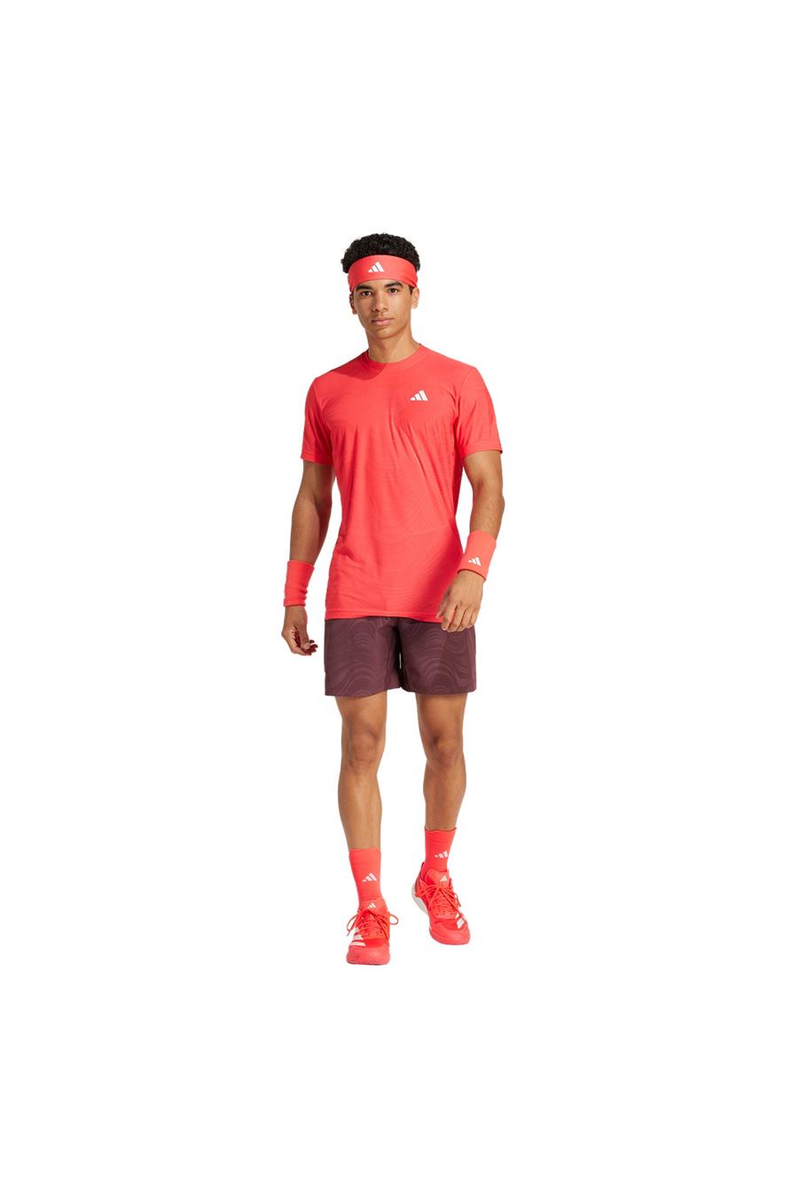 adidas Kadın  Kırmızı  T-Shirt FLFT TEE PRO JE3508