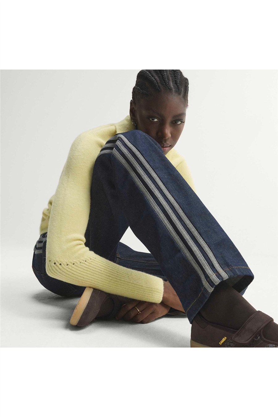 adidas Kadın Kot Pantolon FB PNT D KQ6489