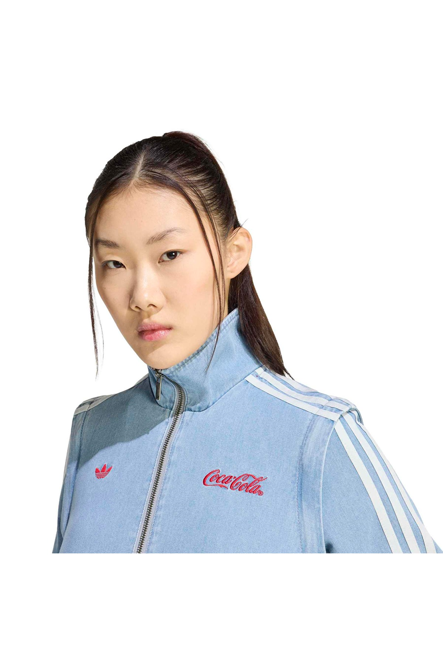 adidas Kadın  Mavi  Ceket FIREBIRD REG TT KY7548