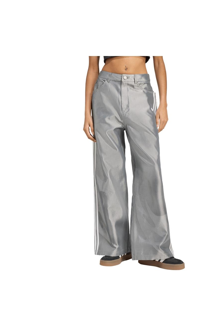 adidas Kadın  Mavi  Eşofman Altı BAGGY SHINE DNM KE9800