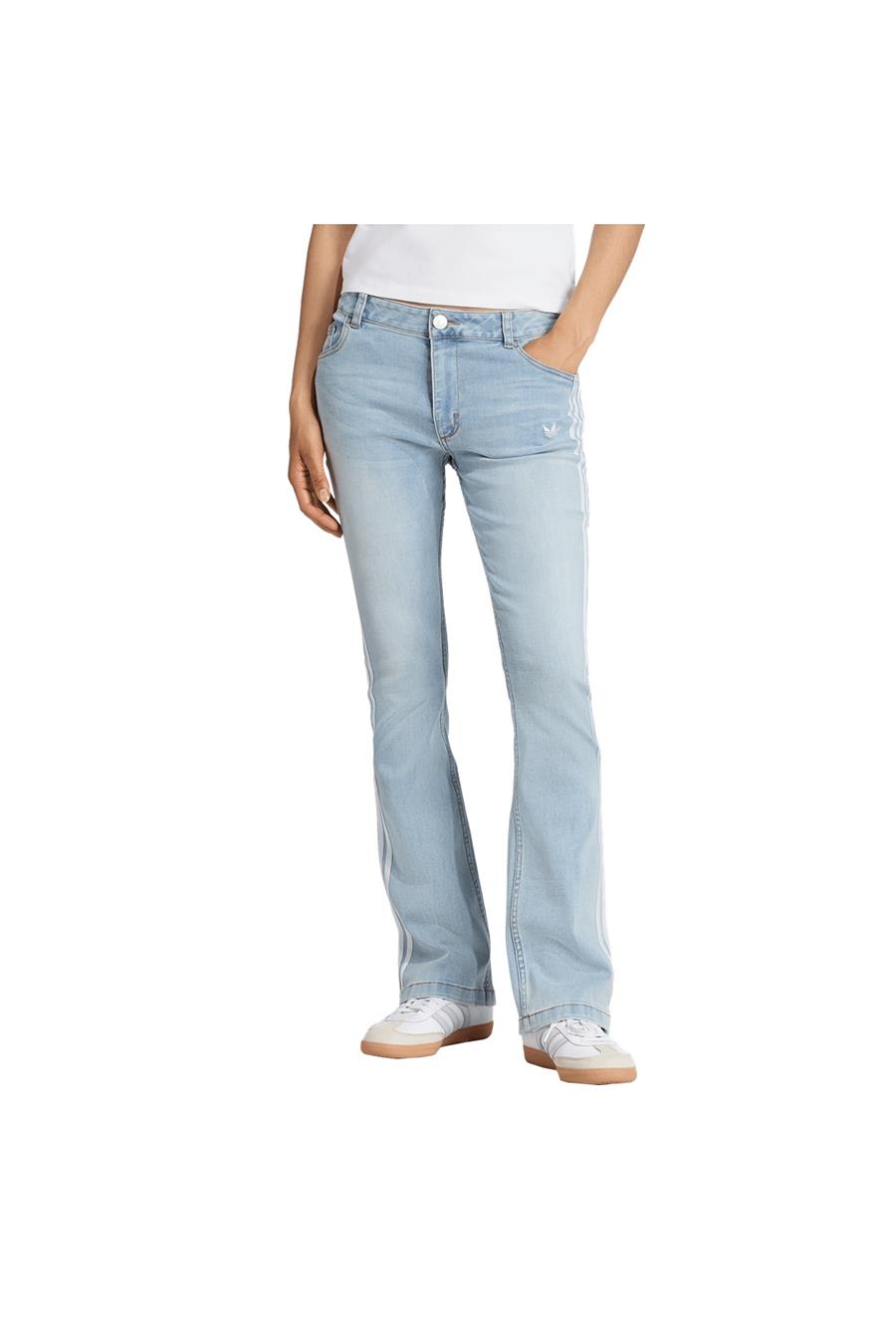 adidas Kadın  Mavi  Eşofman Altı SLIM DENIM KE9801