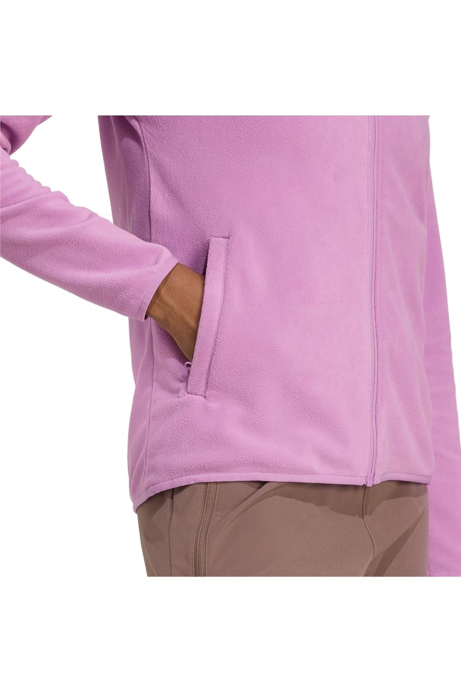 adidas Kadın  Mor  Ceket W MT ESS FZ FL JM3113