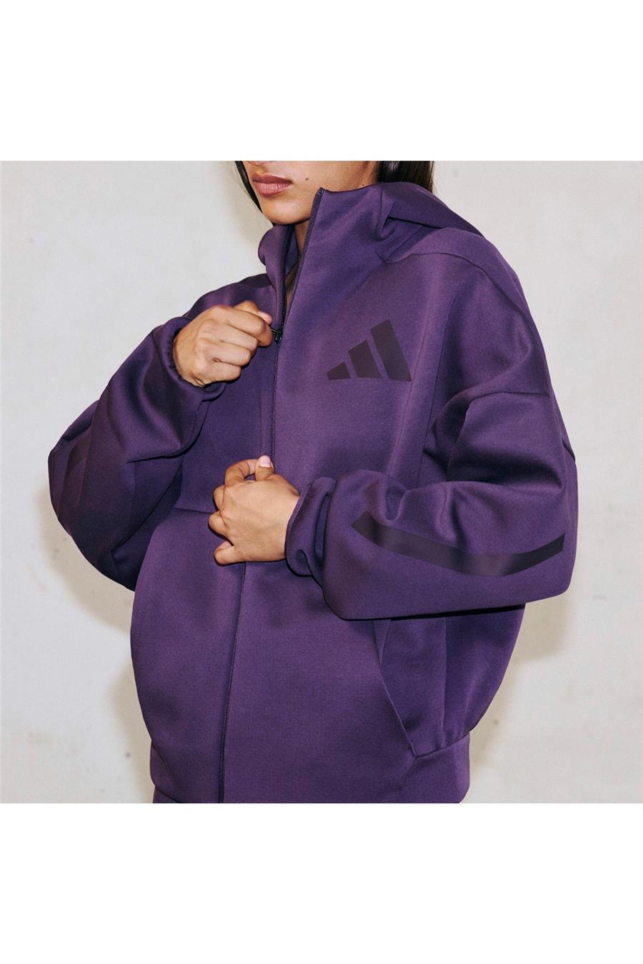 adidas Kadın  Mor  Ceket W Z.N.E. FZ KC4569