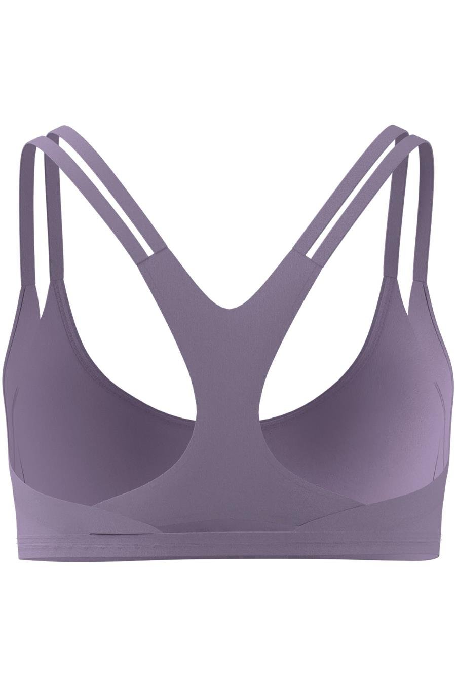 adidas Kadın  Mor  Sporcu Sütyeni AERIM LS STRNGT KA3794