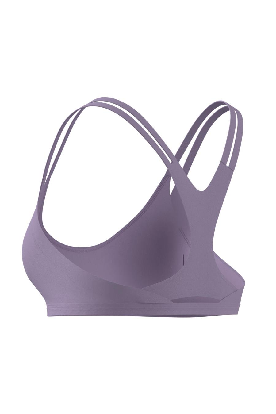 adidas Kadın  Mor  Sporcu Sütyeni AERIM LS STRNGT KA3794