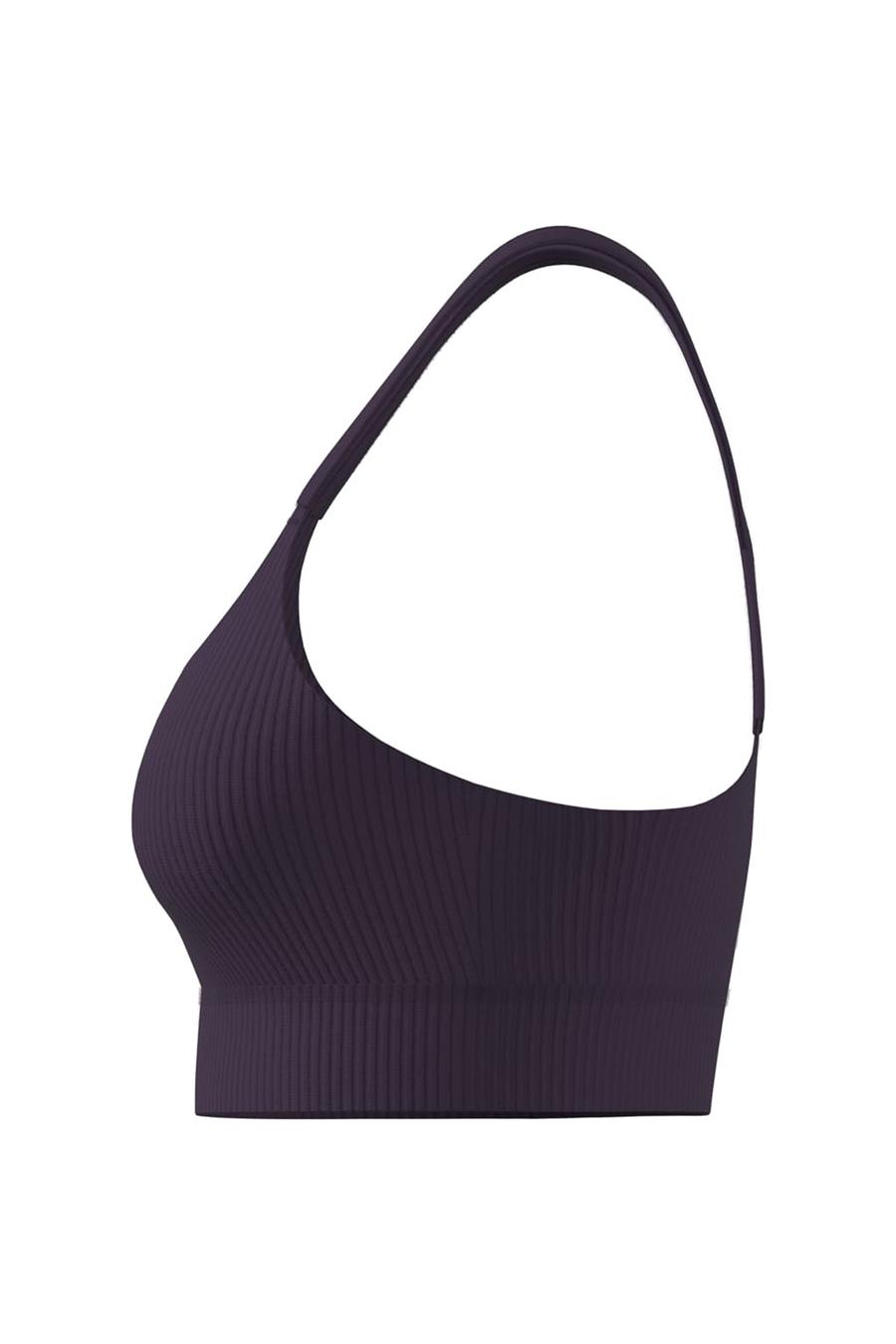 adidas Kadın  Mor  Sporcu Sütyeni ALL ME RIB LS JL5544