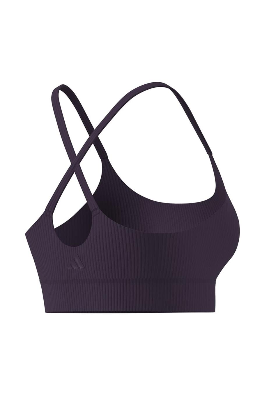 adidas Kadın  Mor  Sporcu Sütyeni ALL ME RIB LS JL5544