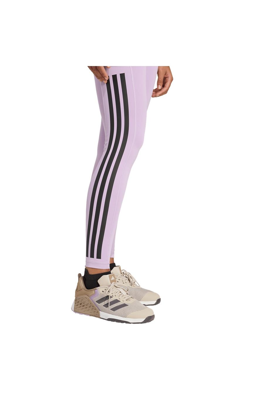 adidas Kadın  Mor  Tayt OPT 3S 1/1 JX7323