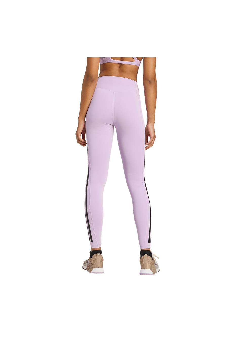 adidas Kadın  Mor  Tayt OPT 3S 1/1 JX7323