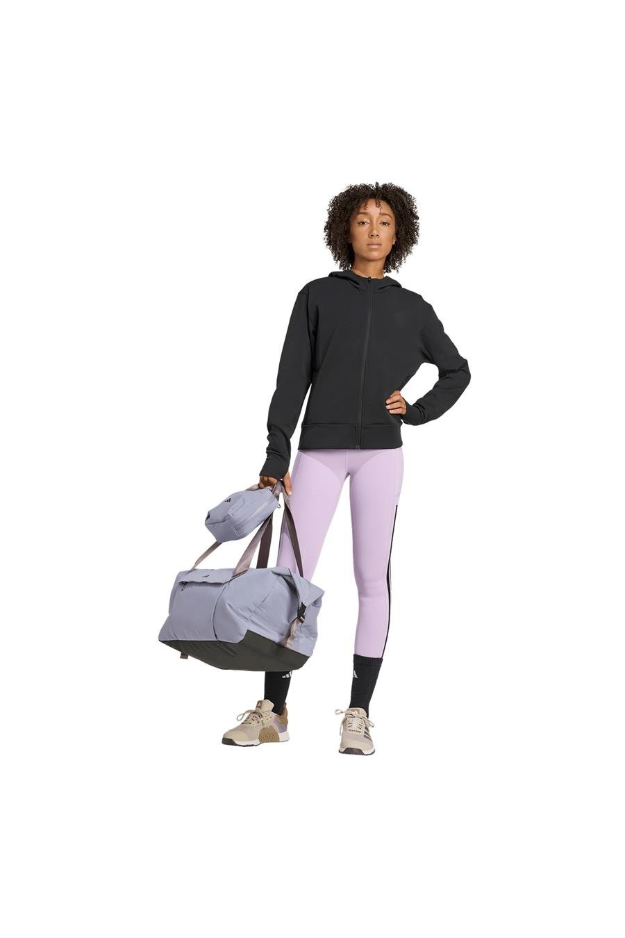 adidas Kadın  Mor  Tayt OPT 3S 1/1 JX7323