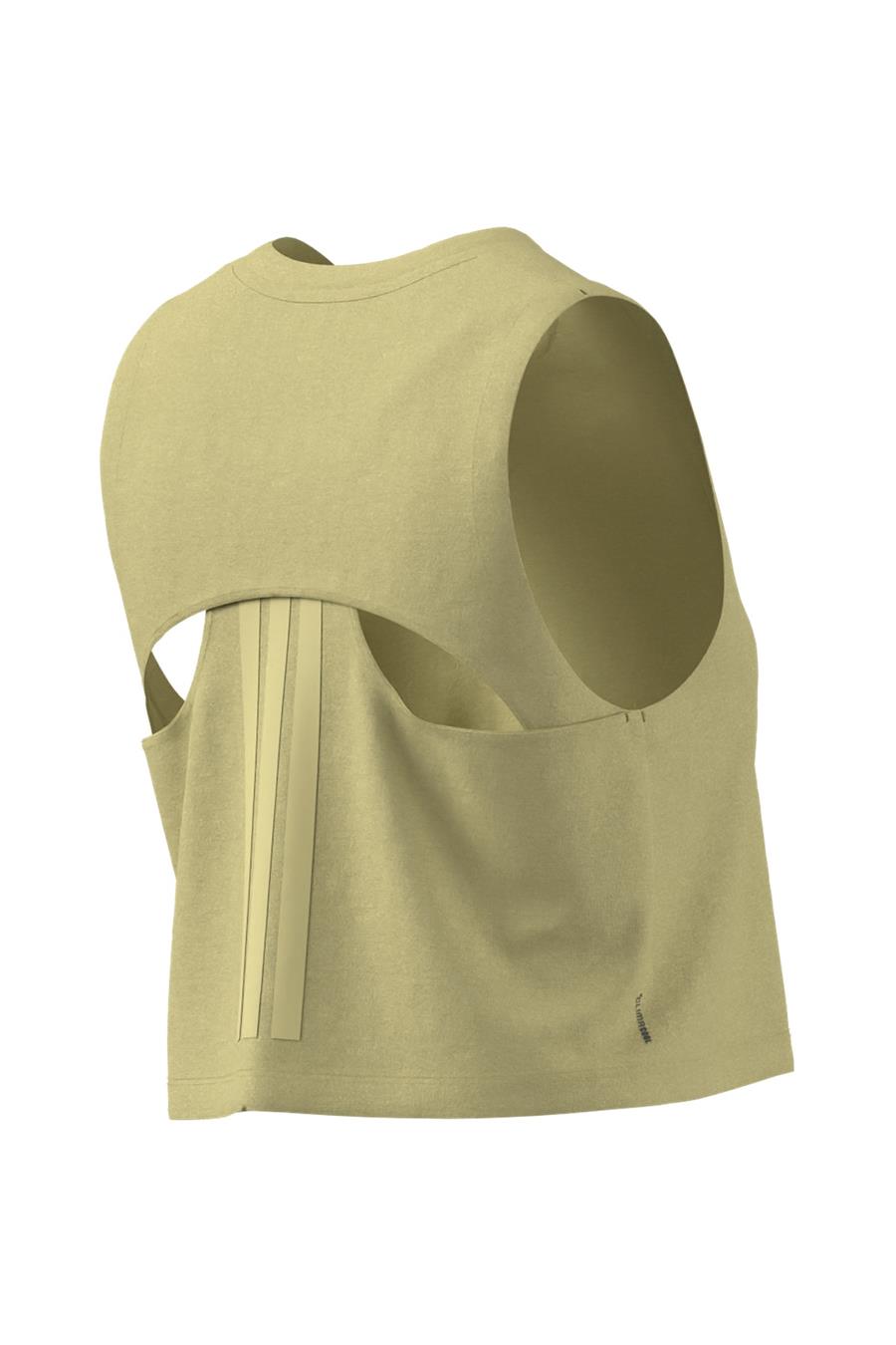 adidas Kadın  Sarı  Atlet BOXY TANK 3S Sarı JG6182