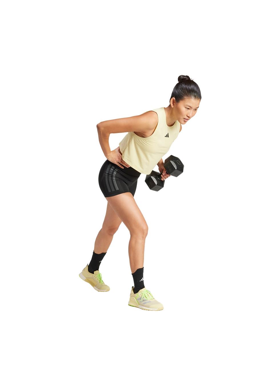 adidas Kadın  Sarı  Atlet BOXY TANK 3S Sarı JG6182