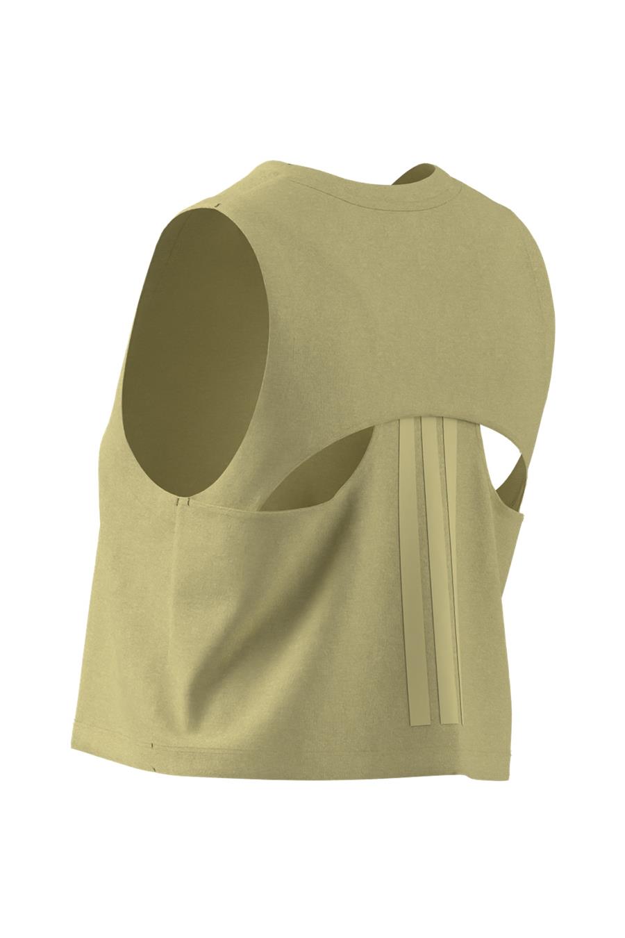 adidas Kadın  Sarı  Atlet BOXY TANK 3S Sarı JG6182