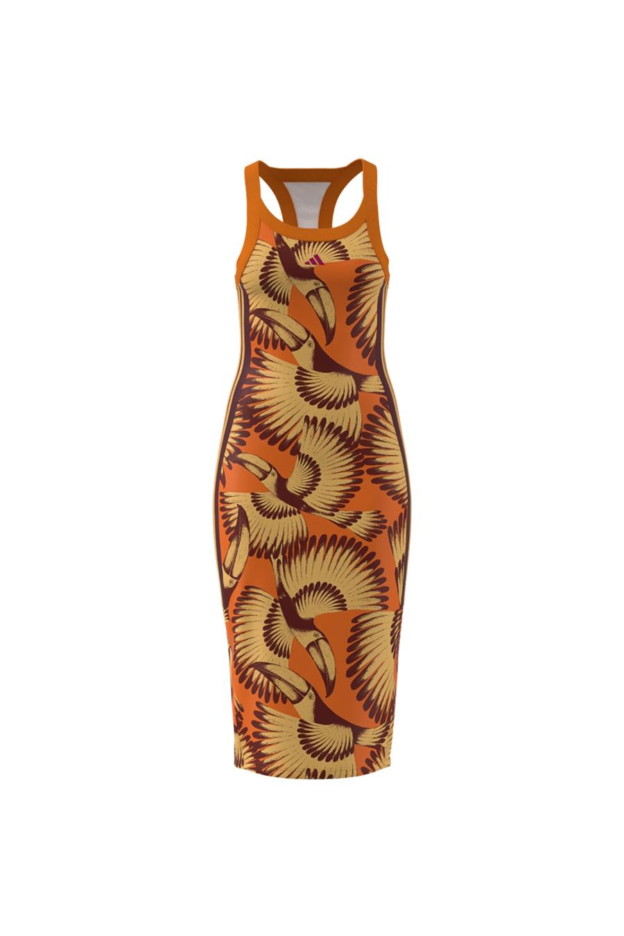 adidas Kadın  Sarı  Elbise FARM DRESS JD6315