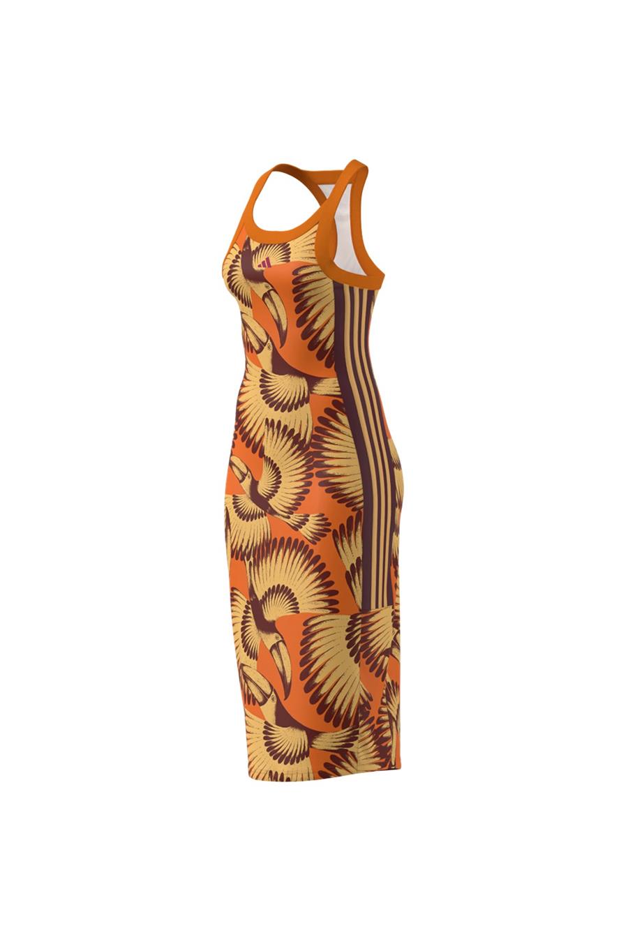 adidas Kadın  Sarı  Elbise FARM DRESS JD6315