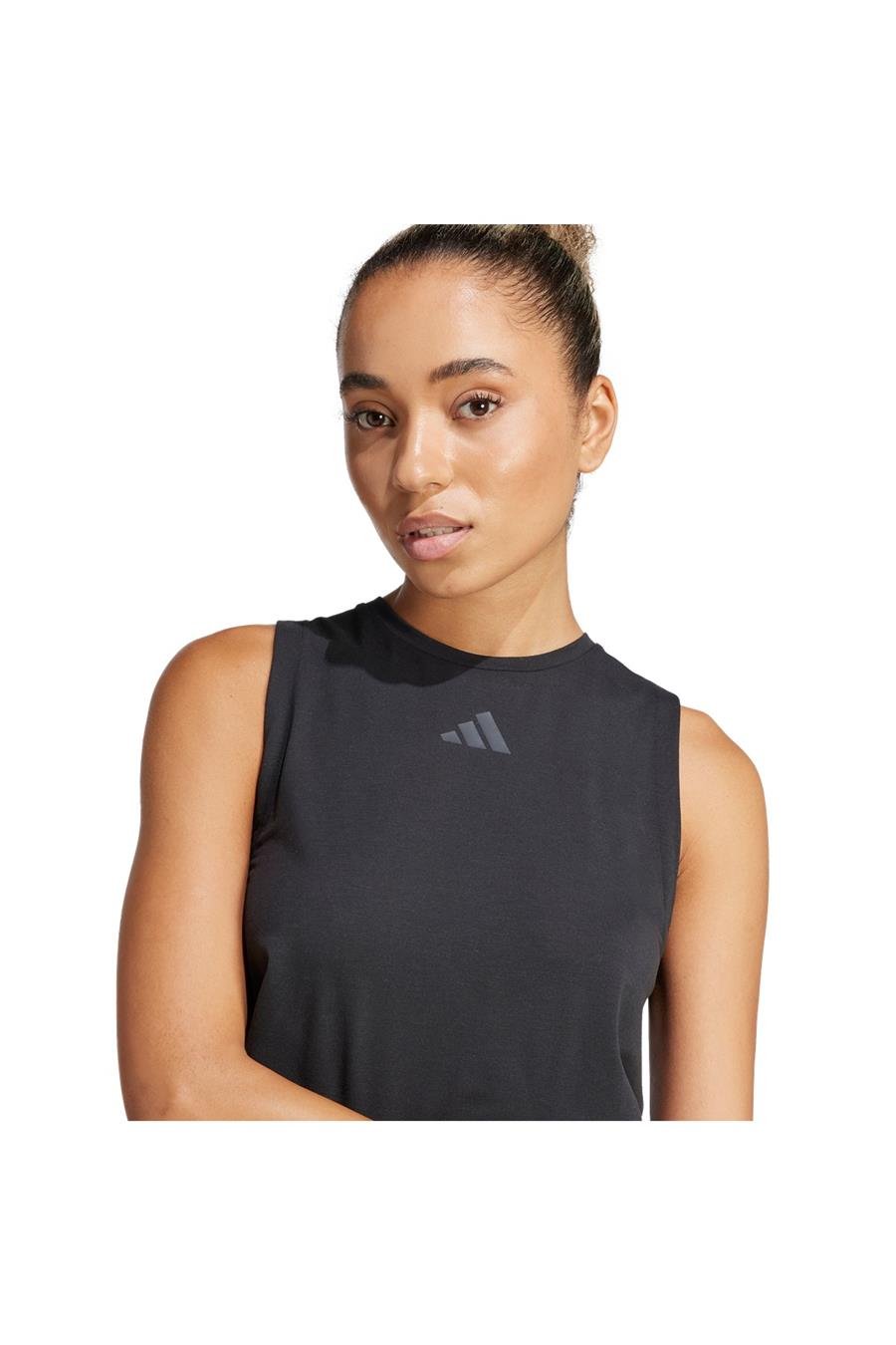 adidas Kadın  Siyah  Atlet BOXY TANK 3S JJ3501