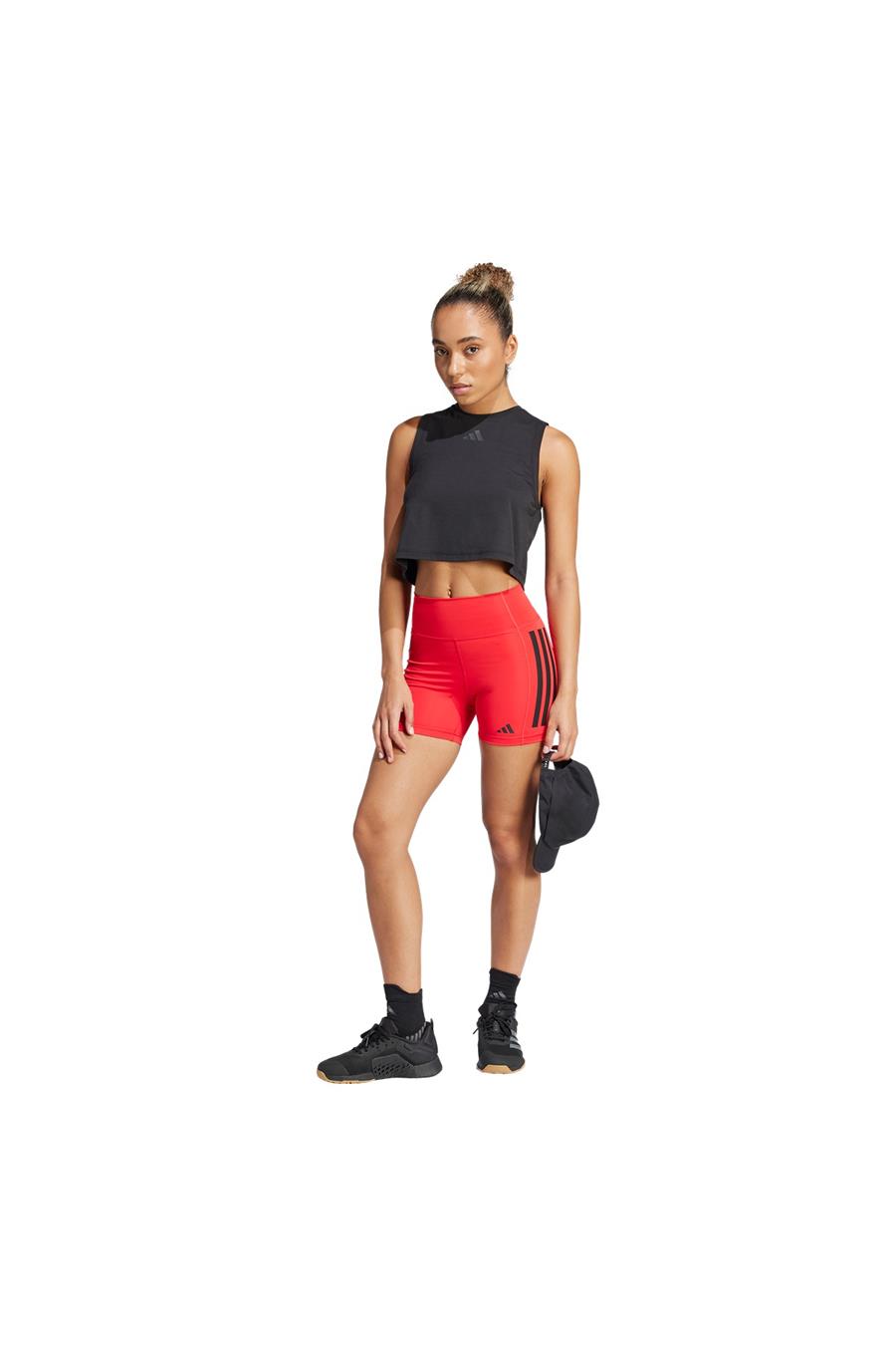 adidas Kadın  Siyah  Atlet BOXY TANK 3S JJ3501