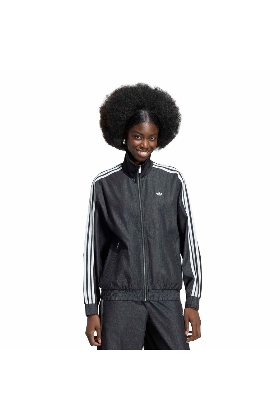 adidas Kadın  Siyah  Ceket DENIM  FB TT KW8758