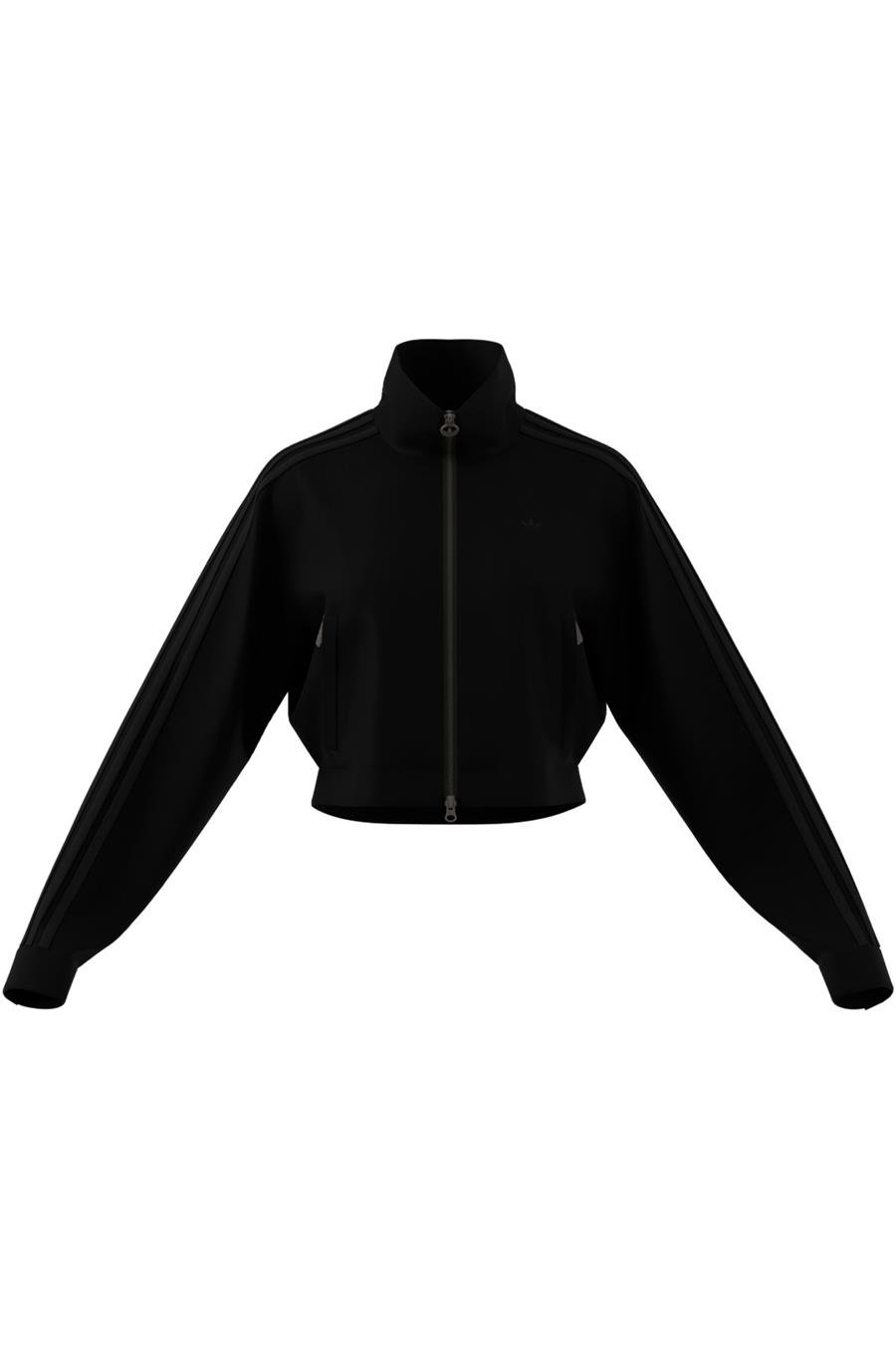 adidas Kadın  Siyah  Ceket FB CROP TT JW7267