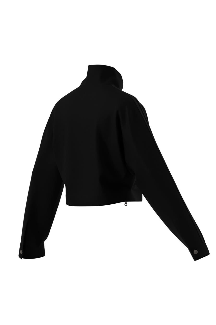 adidas Kadın  Siyah  Ceket FB CROP TT JW7267