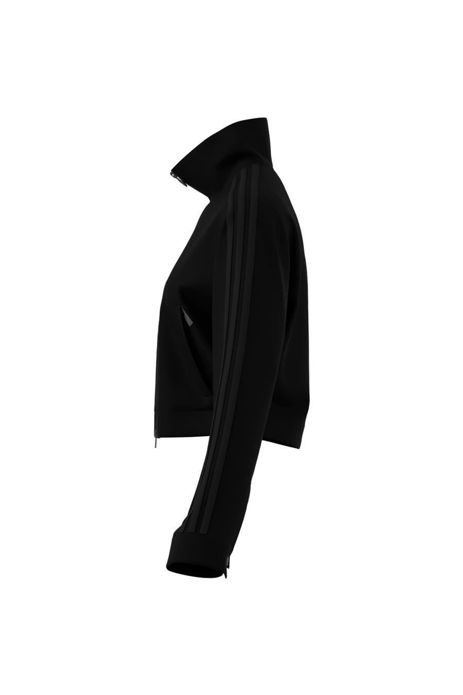 adidas Kadın  Siyah  Ceket FB CROP TT JW7267