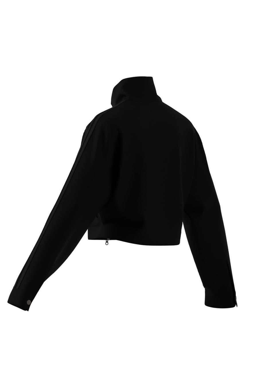 adidas Kadın  Siyah  Ceket FB CROP TT JW7267