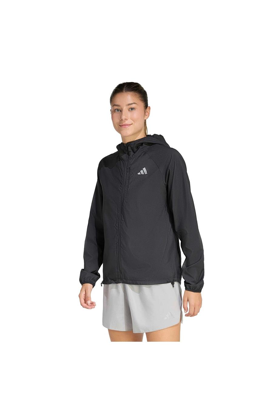 adidas Kadın  Siyah  Ceket Run Ess JKT W KA4339