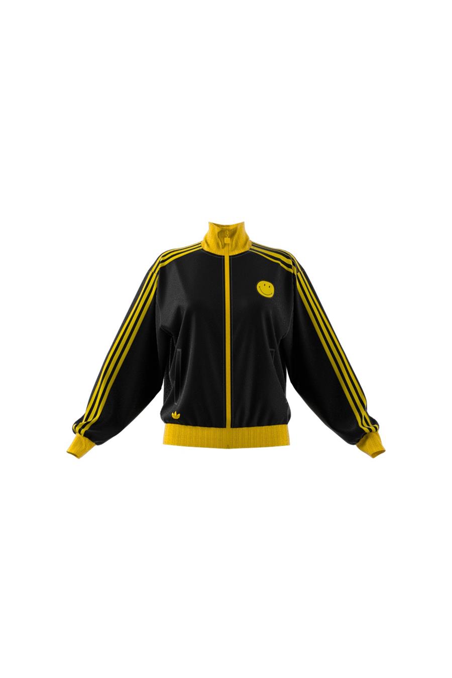 adidas Kadın  Siyah  Ceket SMILEY TRACKTOP JD2736