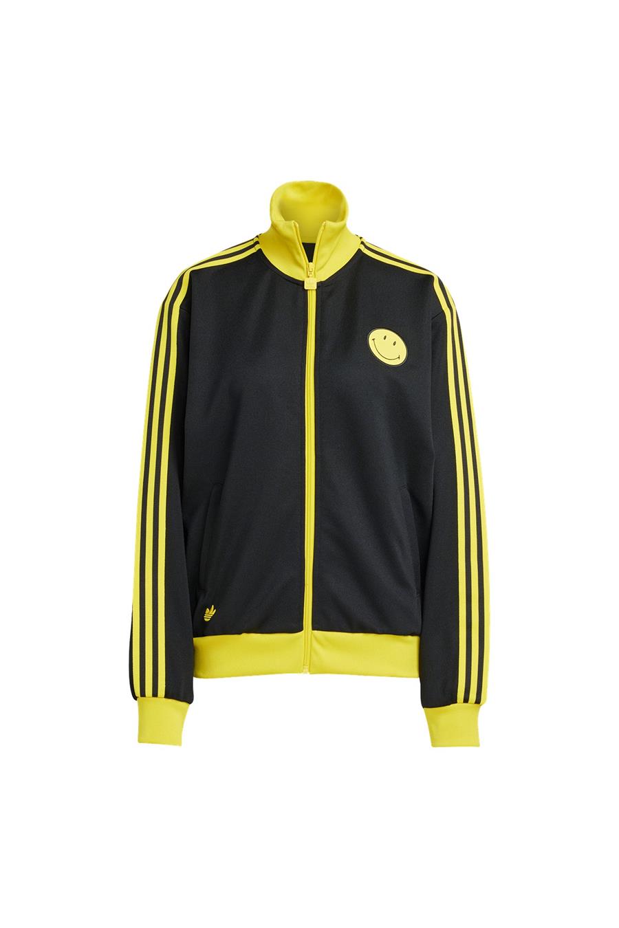 adidas Kadın  Siyah  Ceket SMILEY TRACKTOP JD2736