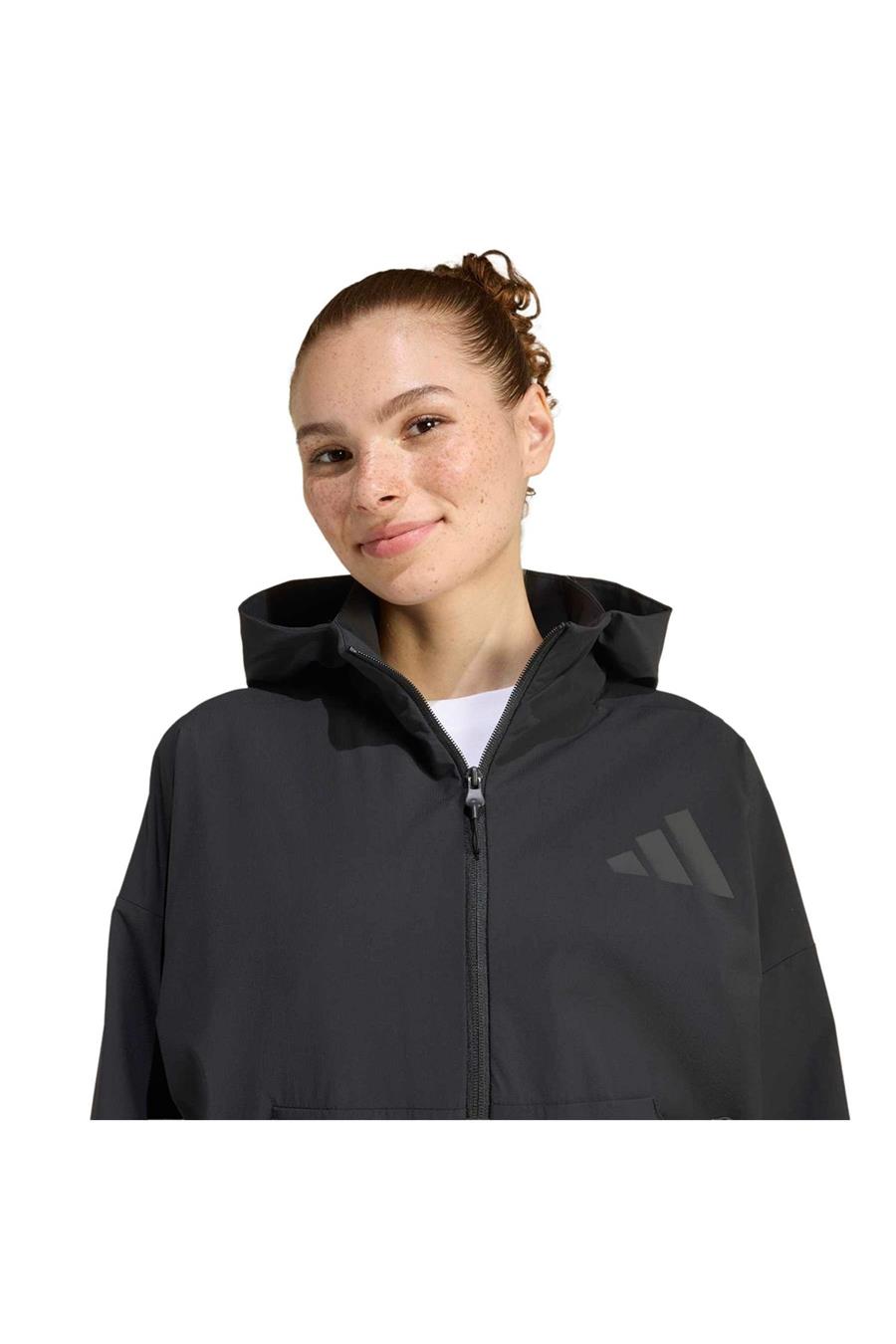 adidas Kadın  Siyah  Ceket W Z.N.E. WV TT KD8472