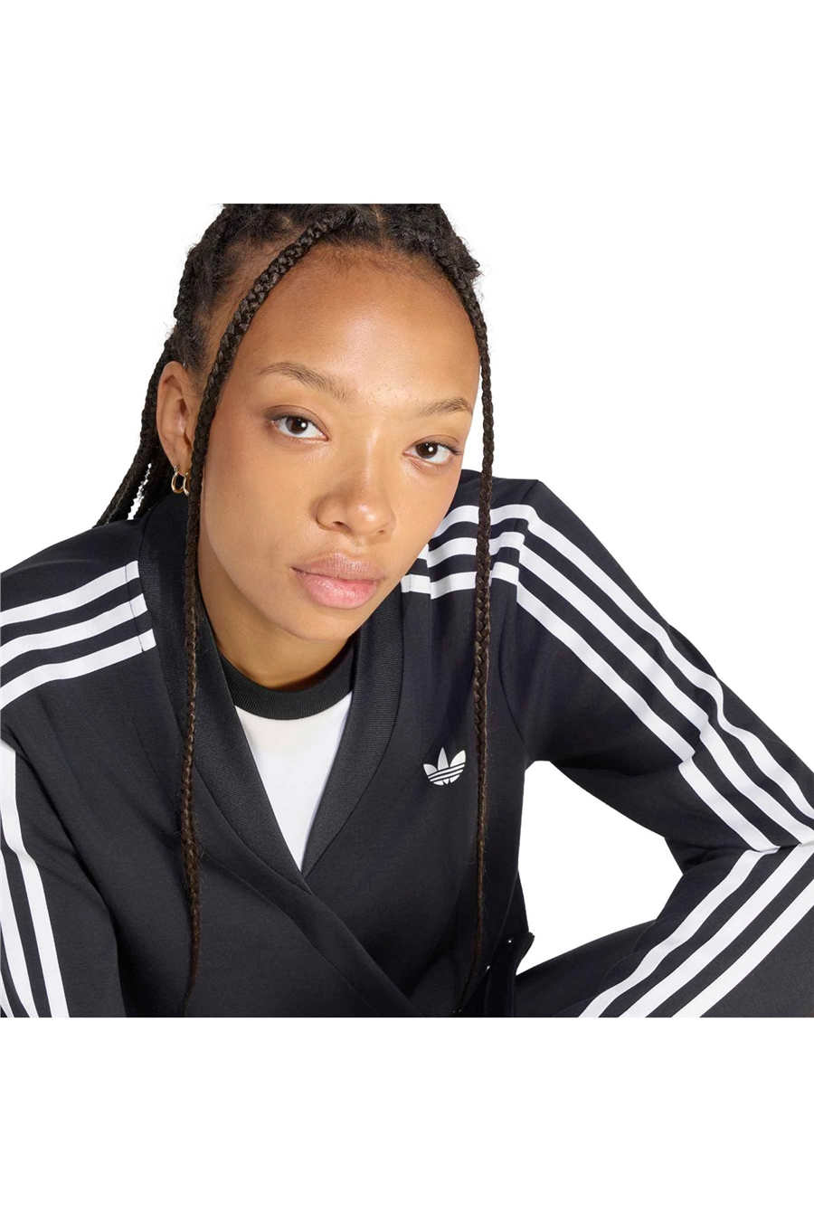 adidas Kadın  Siyah Ceket WRAP SSTR TT LD8921