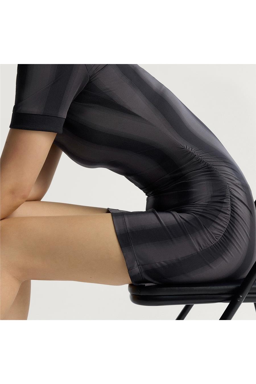 adidas Kadın Siyah Dress Elbise JW7315