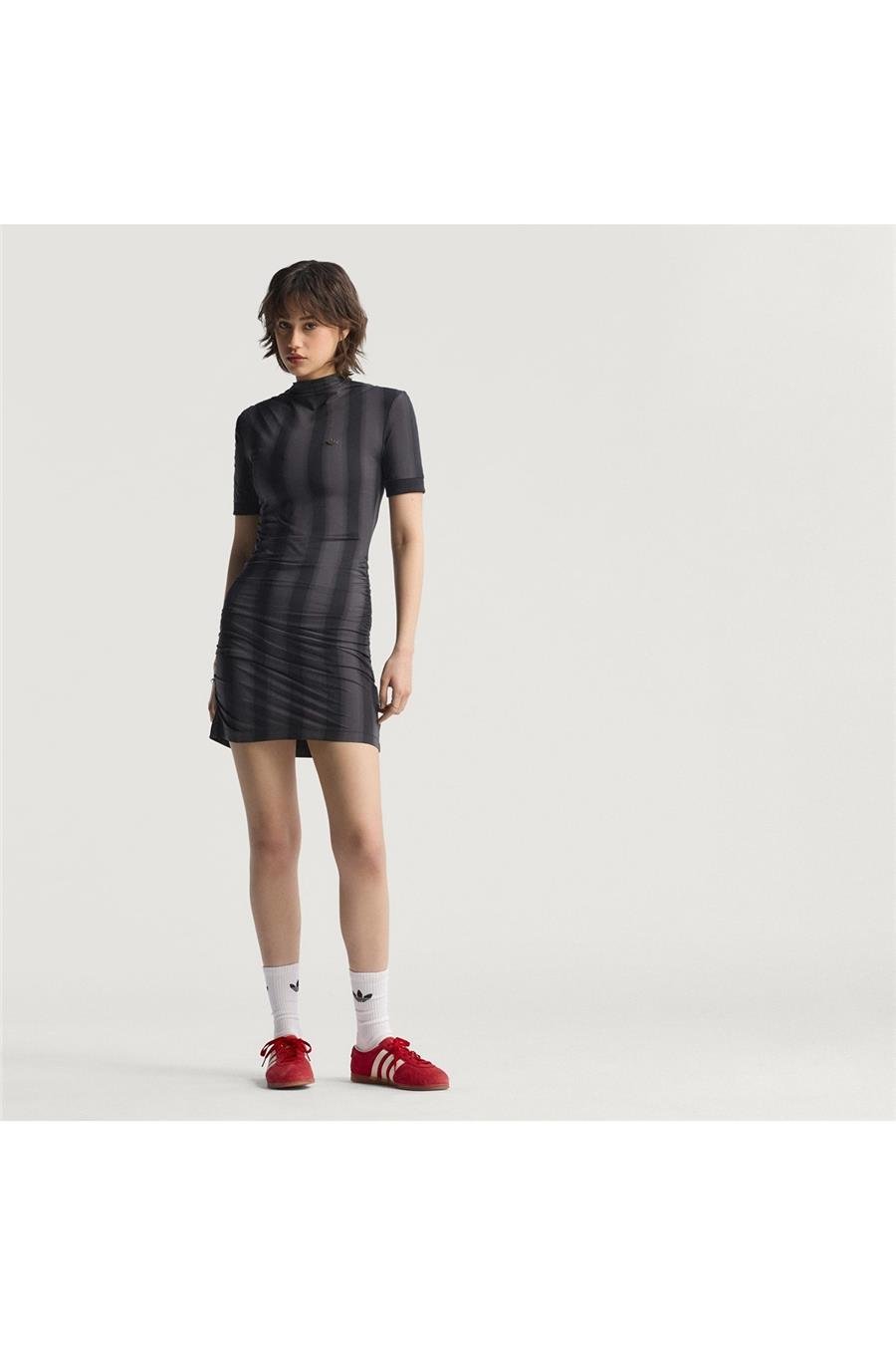 adidas Kadın Siyah Dress Elbise JW7315
