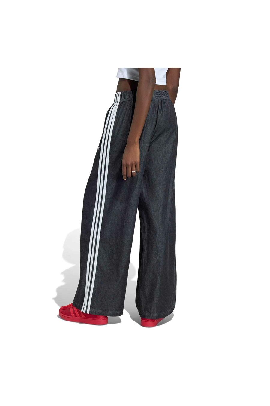 adidas Kadın  Siyah  Eşofman Altı DENIM WIDE LEG KY8112
