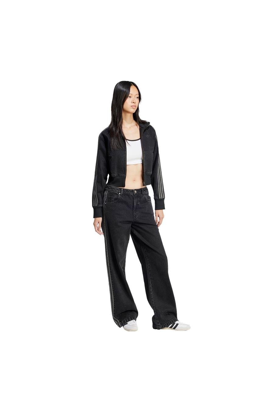 adidas Kadın  Siyah  Eşofman Altı DENIM 3S PANT JD3109