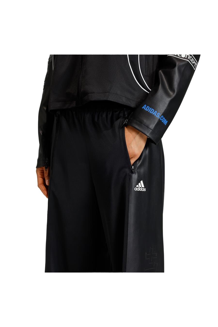 adidas Kadın  Siyah  Eşofman Altı FAUX LEATHER TP KH1986