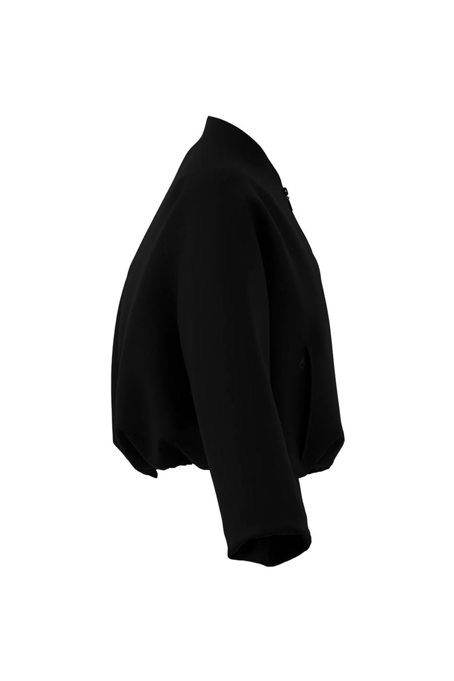 adidas Kadın  Siyah  Mont PLEATHER BOMBER JX5332