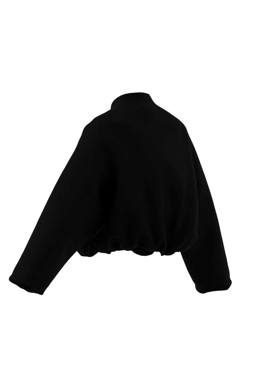 adidas Kadın  Siyah  Mont PLEATHER BOMBER JX5332