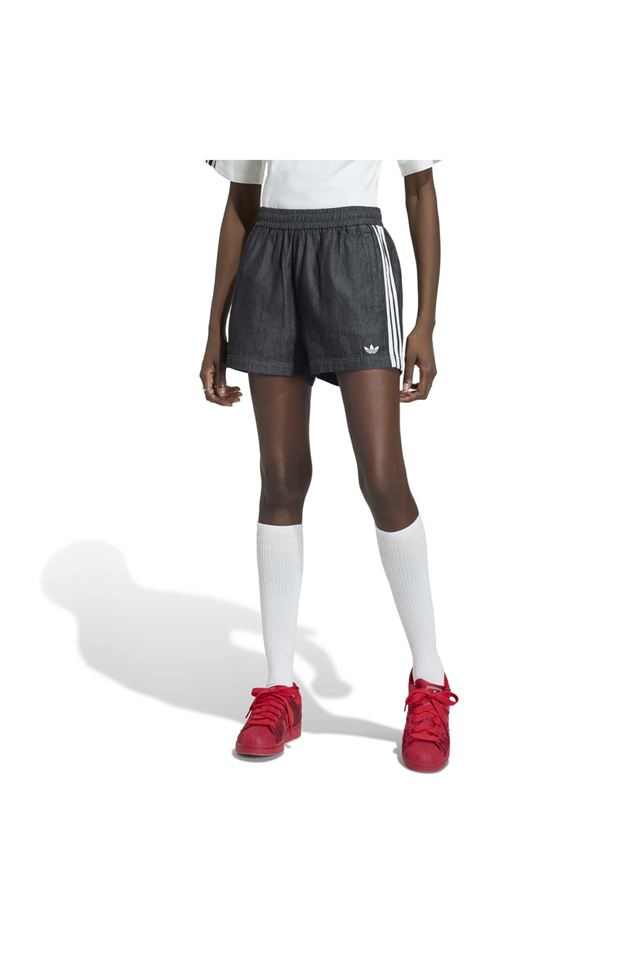 adidas Kadın  Siyah  Şort DENIM SHORTS KY3171