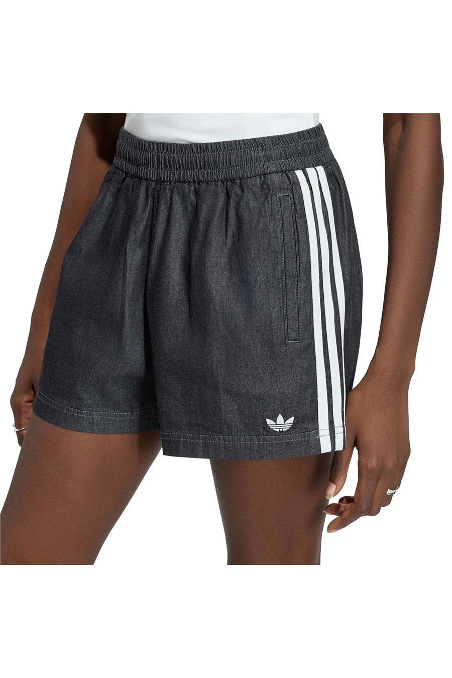 adidas Kadın  Siyah  Şort DENIM SHORTS KY3171