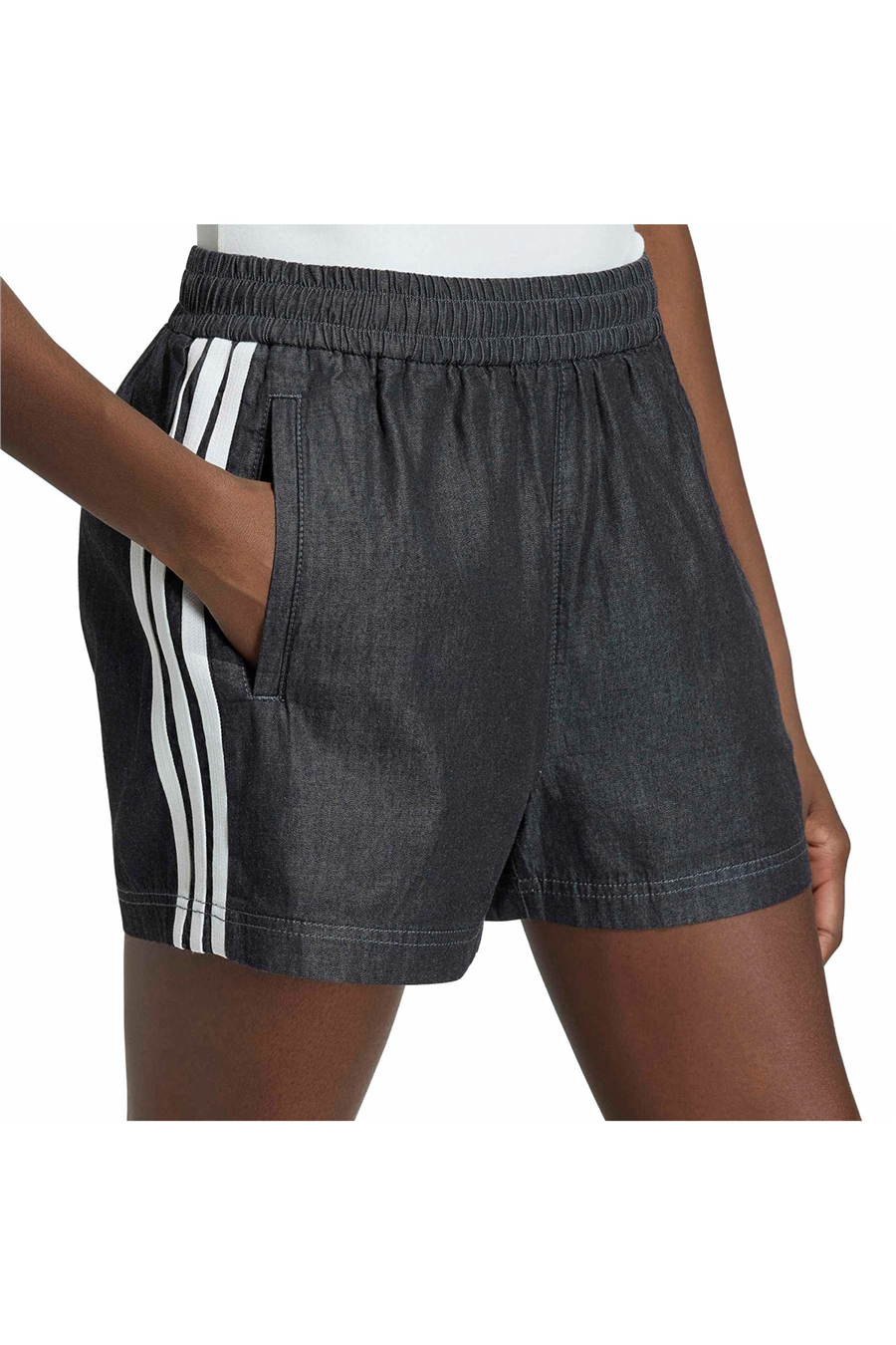 adidas Kadın  Siyah  Şort DENIM SHORTS KY3171